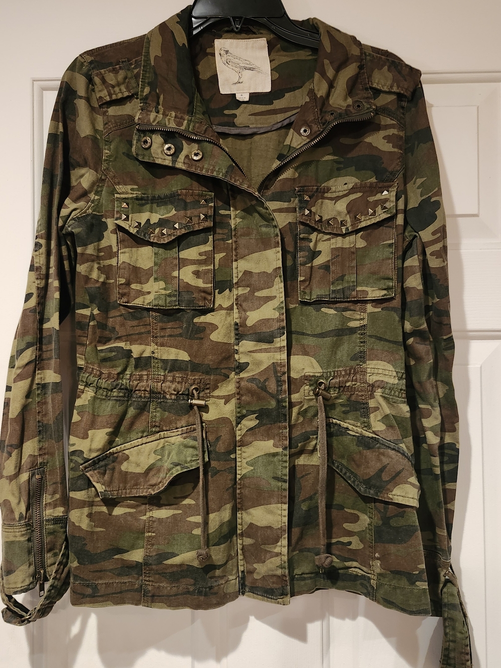 White Crow Camouflage Utility Jacket - Green & Brown